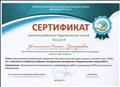 сертификат участника районных Педагогических чтений